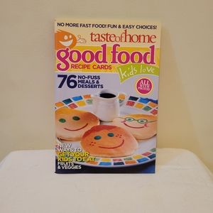 Taste of Home Good Food Kids Love Recipe Book